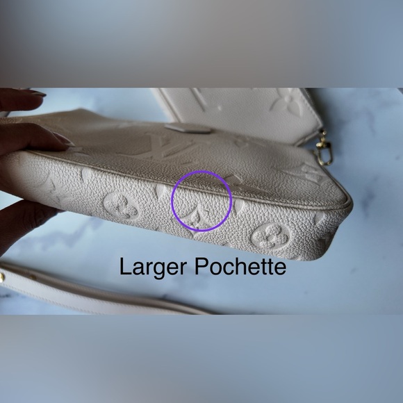 Louis Vuitton Multi Pochette Accessoires Cream - Picture 10 of 11